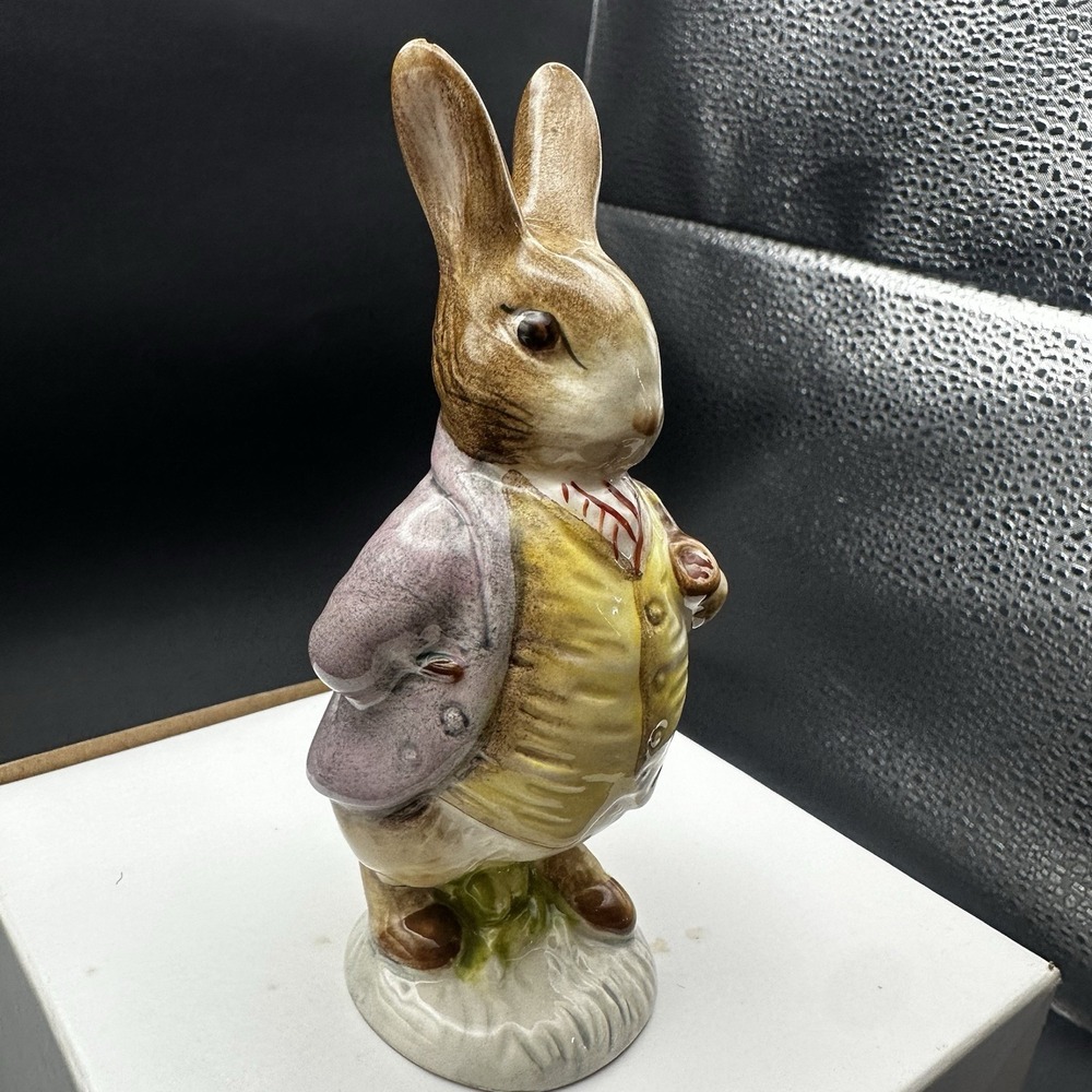 Vintage Beatrix Potter Mr Benjamin Bunny Beswick England © 1965 Royal Doulton